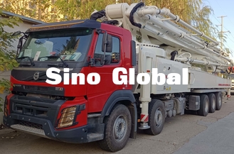 XCMG, Сани, тележки насоса Зумлион Устанавливать-конкретные с шасси Volov Isuzu Бенц Мерседес
