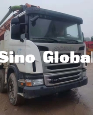 Zoomlion 63M использовало тележку конкретного насоса с шасси Scania с моделью 2013