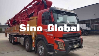 Тележки конкретного насоса Сани 56M с шасси Volov Isuzu