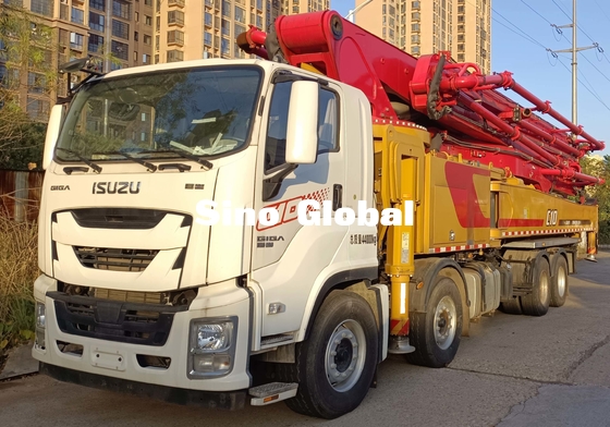 XCMG, Сани, тележки насоса Зумлион Устанавливать-конкретные с шасси Volov Isuzu Бенц Мерседес