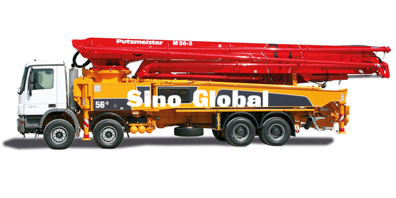 XCMG, Сани, тележки насоса Зумлион Устанавливать-конкретные с шасси Volov Isuzu Бенц Мерседес