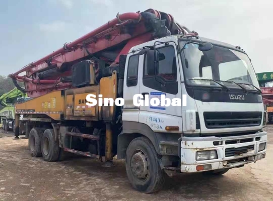 Сани 46M использовало тележку конкретного насоса с шасси Euro3/14.256L Isuzu