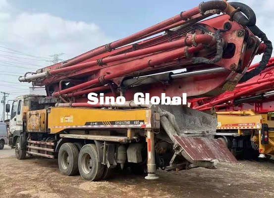 Сани 46M использовало тележку конкретного насоса с шасси Euro3/14.256L Isuzu