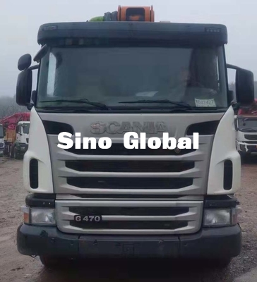 Zoomlion 63M использовало тележку конкретного насоса с шасси Scania с моделью 2013