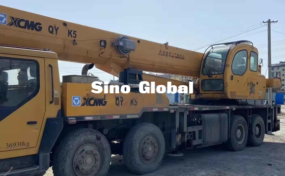 подержанная тележка заграждения XCMG, кран Сани QY35K5 тележки 35 тонн