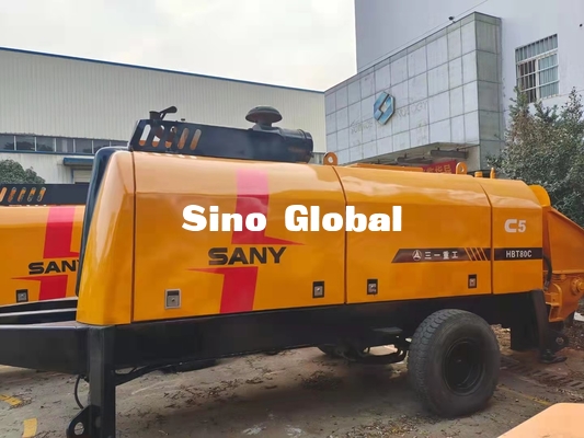 HBT6013 Sany использовало трейлер установило тип клапана конкретного насоса 90KW s