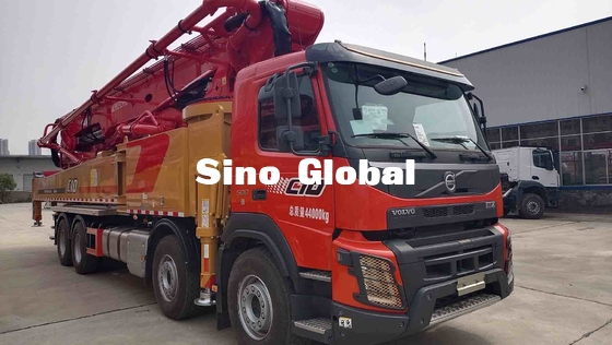 Тележки конкретного насоса Сани 56M с шасси Volov Isuzu